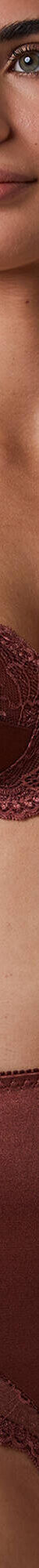 Gainette maille satinée et dentelle Salford - lot de 2 (chocolat + taupe) Gainette maille satinée et dentelle Salford - lot de 2 (chocolat + taupe)